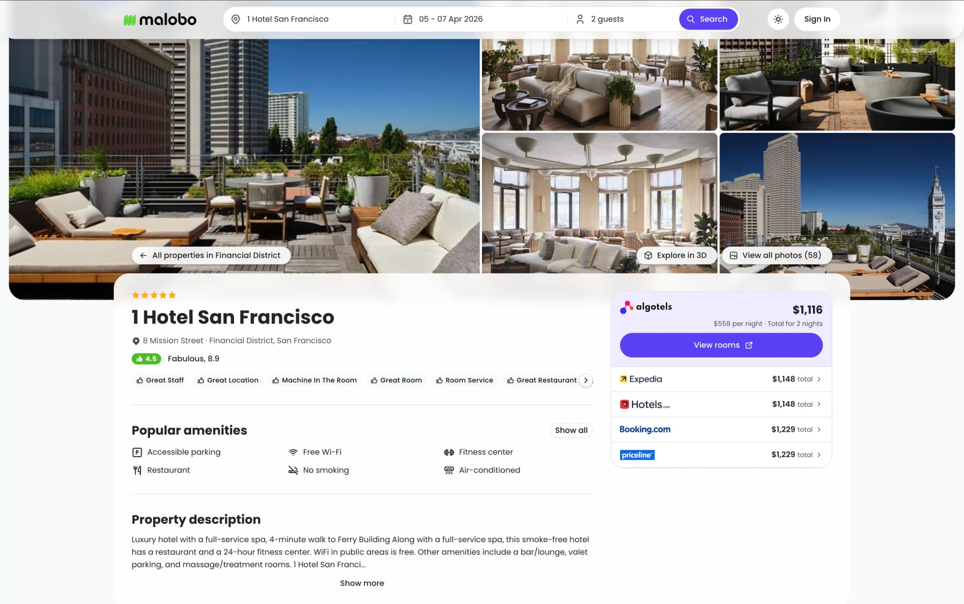 Best price across 200+ sites